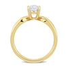 Thumbnail Image 3 of Eternally Bonded 1.00 CT. Oval Diamond Solitaire Engagement Ring in 14K Gold (H/SI2)