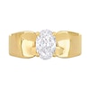 Thumbnail Image 3 of Eternally Bonded 1.00 CT. Oval Diamond Solitaire Engagement Ring in 14K Gold (H/SI2)