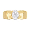 Thumbnail Image 4 of Eternally Bonded 1.00 CT. Oval Diamond Solitaire Engagement Ring in 14K Gold (H/SI2)
