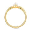 Thumbnail Image 3 of Eternally Bonded 0.50 CT. Marquise-Cut Diamond Solitaire Engagement Ring in 14K Gold (H/SI2)
