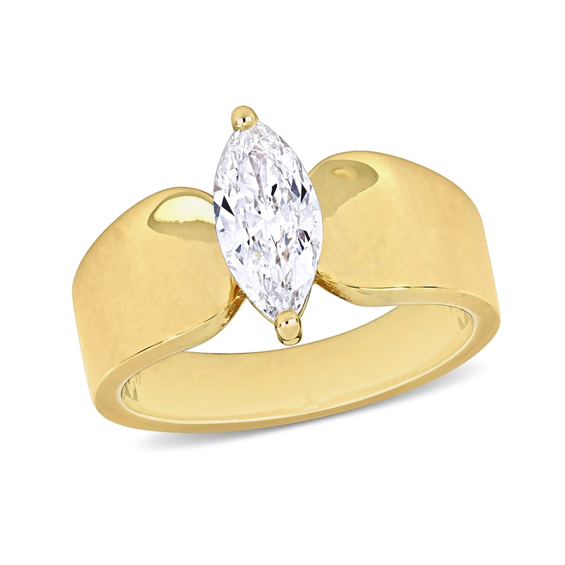 Eternally Bonded 1.00 CT. Marquise-Cut Diamond Solitaire Engagement Ring in 14K Gold (H/SI2)