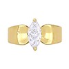 Thumbnail Image 4 of Eternally Bonded 1.00 CT. Marquise-Cut Diamond Solitaire Engagement Ring in 14K Gold (H/SI2)