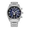 Thumbnail Image 1 of Men's Citizen Eco-Drive® Sport Luxury Super Titanium™ Radio Controlled Chrono Watch with Blue Dial (Model: BY1010-57L)