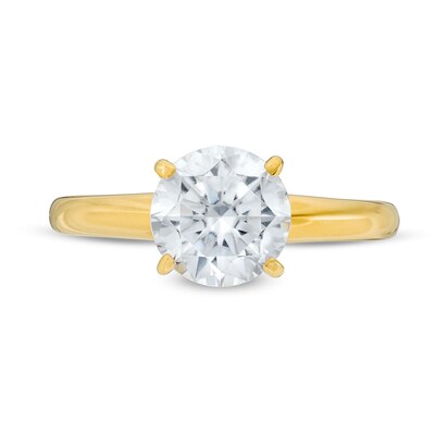 2.00 CT. Certified Lab-Created Diamond Solitaire Engagement Ring in 14K Gold (F/VS2)