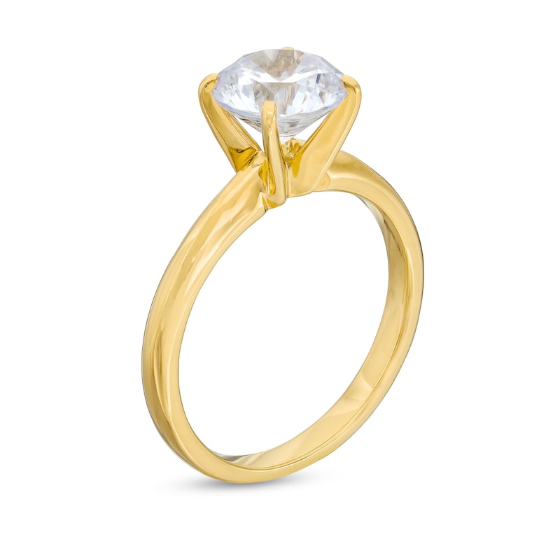 Main Image 3 of 2.00 CT. Certified Lab-Grown Diamond Solitaire Engagement Ring in 14K Gold (F/VS2)