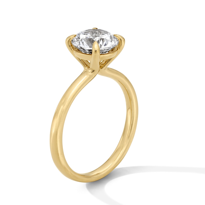 2.00 CT. Certified Lab-Grown Diamond Solitaire Engagement Ring 14K Gold (F/VS2)