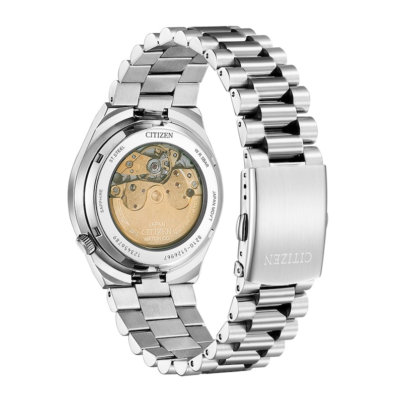 Main Image 3 of Men's Citizen Tsuyosa Collection Automatic Watch with Blue Sunray Dial (Model: NJ0150-56L)