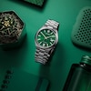 Thumbnail Image 4 of Men's Citizen Tsuyosa Collection Automatic Watch with Green Sunray Dial (Model: NJ0150-56X)