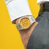 Thumbnail Image 5 of Men's Citizen Tsuyosa Collection Automatic Watch with Yellow Sunray Dial (Model: NJ0150-56Z)