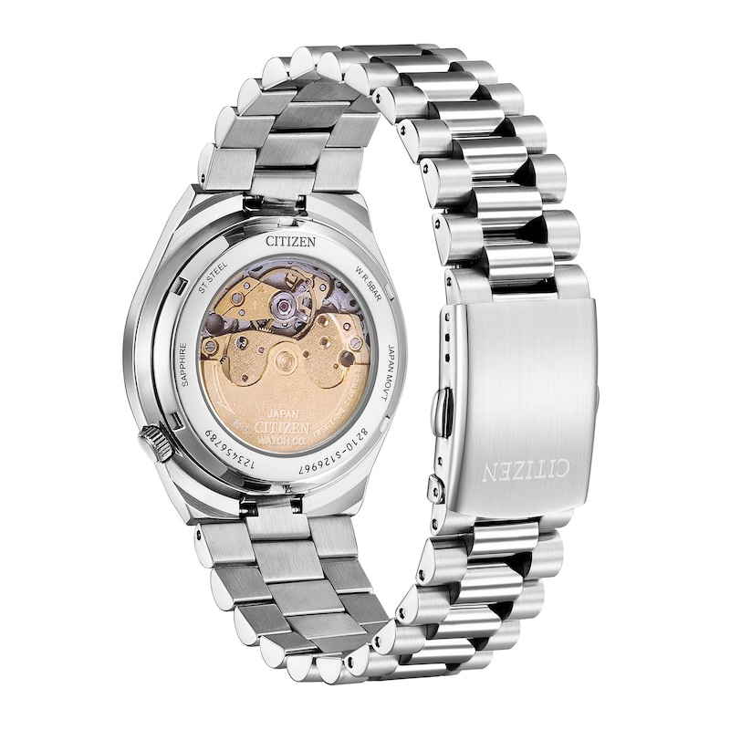 Main Image 3 of Men's Citizen Tsuyosa Collection Automatic Watch with Sky Blue Sunray Dial (Model: NJ0151-53M)