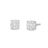 Thumbnail Image 1 of 0.50 CT. T.W. Diamond Solitaire Stud Earrings in 10K White Gold (J/I3)
