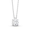 Thumbnail Image 1 of 1.00 CT. Diamond Solitaire Pendant in 10K White Gold (J/I3)