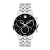 Thumbnail Image 0 of Men's Movado Museum® Classic Chronograph Watch with Black Dial and Date Window (Model: 0607776)