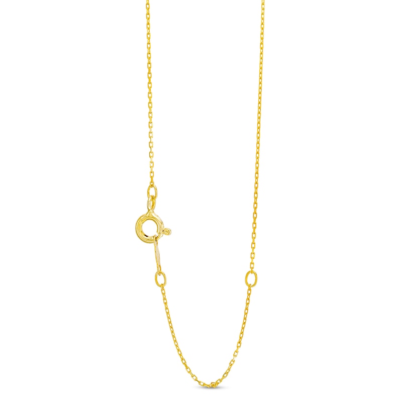 0.20 CT. T.W. Multi-Diamond Ribbon Wrapped Infinity Symbol Pendant in 10K Gold
