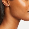 0.50 CT. T.W. Certified Lab-Created Diamond Solitaire Stud Earrings in 10K White Gold (I/SI2)