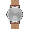 Men's Movado Bold® Evolution IP Brown Strap Watch with Textured Tonal Dial (Model