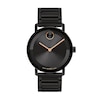 Thumbnail Image 1 of Men's Movado Bold® Evolution Black IP Watch with Textured Tonal Black Dial (Model: 3601112)