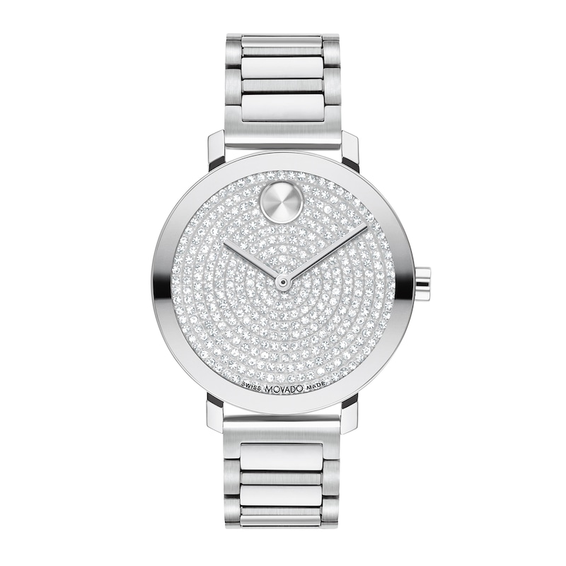 Main Image 1 of Ladies' Movado Bold® Evolution Watch with Crystal Accent Dial (Model: 3601151)