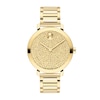Thumbnail Image 1 of Ladies' Movado Bold® Evolution Gold-Tone IP Watch with Crystal Accent Dial (Model: 3601152)