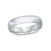 Thumbnail Image 1 of Men's Engravable 5.0mm Comfort-Fit Band in Sterling Silver (1 Line)