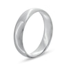 Thumbnail Image 3 of Men's Engravable 5.0mm Comfort-Fit Band in Sterling Silver (1 Line)