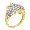 Thumbnail Image 3 of 1.00 CT. T.W. Diamond Bypass Ring in 10K Gold
