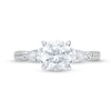 2.25 CT. T.W. Certified Lab-Created Diamond Sideways Three Stone Engagement Ring in 18K White Gold (F/VS2)