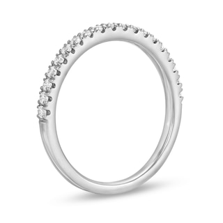 0.25 CT. T.W. Certified Lab-Created Diamond Band in 18K White Gold (F/VS2)