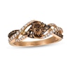 Thumbnail Image 1 of Le Vian 0.77 CT. T.W. Diamond Open Multi-Row Ring in 14K Strawberry Gold™