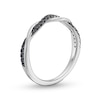 Thumbnail Image 3 of Circle of Gratitude® Collection 0.20 CT. T.W. Black Diamond Polished Braided Band in Sterling Silver