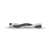 Thumbnail Image 4 of Circle of Gratitude® Collection 0.20 CT. T.W. Black Diamond Polished Braided Band in Sterling Silver