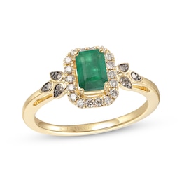 Le Vian® Emerald-Cut Costa Smeralda Emerald™ and 0.20