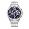Thumbnail Image 1 of Men's Citizen Eco-Drive® PCAT Chronograph Watch with Blue Dial (Model: BL8160-58L)