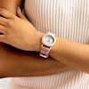Thumbnail Image 5 of Ladies' Citizen Eco-Drive Promaster Dive Rose-Tone Pink Rubber Strap Watch with Silver-Tone Dial (Model: EO2023-00A)