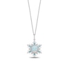 Thumbnail Image 1 of Collector’s Edition Enchanted Disney Frozen 10th Anniversary Snowflake Pendant in Sterling Silver