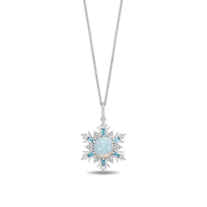 Collector’s Edition Enchanted Disney Frozen 10th Anniversary Snowflake Pendant in Sterling Silver|Peoples Jewellers