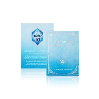 Collector’s Edition Enchanted Disney Frozen 10th Anniversary Snowflake Pendant in Sterling Silver