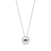 Thumbnail Image 0 of Unstoppable Love™ 0.20 CT. Black Diamond Solitaire Pendant in Sterling Silver