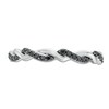 Thumbnail Image 4 of Circle of Gratitude® Collection 0.065 CT. T.W. Black Diamond Polished Twist Band in Sterling Silver