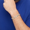 Thumbnail Image 2 of Men's 1.00 CT. T.W. Diamond Links Bracelet in 10K Gold - 8.5"