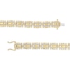 Thumbnail Image 2 of Men's 1.00 CT. T.W. Diamond Links Bracelet in 10K Gold - 8.5"
