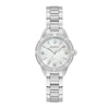 Thumbnail Image 1 of Ladies' Bulova Sutton 0.05 CT. T.W. Diamond Watch with Mother-of-Pearl Dial (Model: 96R253)