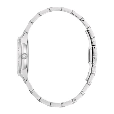 Ladies' Bulova Sutton 0.05 CT. T.W. Diamond Watch with Mother-of-Pearl Dial (Model: 96R253)