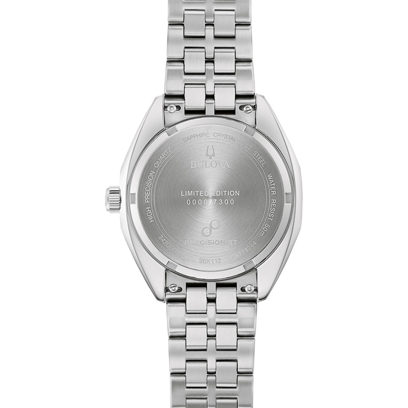 Main Image 7 of Men's Bulova Jet Star Interchangeable Strap Watch with Red and Blue Accent Dial (Model: 96K112)