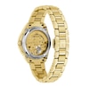 Thumbnail Image 3 of Ladies' Bulova Sutton Gold-Tone Watch with Mother-of-Pearl Dial and Skeleton Heart (Model: 97L172)