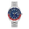 Thumbnail Image 1 of Men's Bulova Oceanographer Red Accent Automatic Watch with Blue Dial (Model: 96B405)