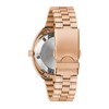 Thumbnail Image 3 of Men's Bulova Oceanographer Rose-Tone Brown Accent Automatic Watch with Black Dial (Model: 97B215)