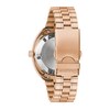 Thumbnail Image 2 of Men's Bulova Oceanographer Rose-Tone Brown Accent Automatic Watch with Black Dial (Model: 97B215)