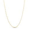 Thumbnail Image 1 of 1.5mm Paper Clip Chain Necklace in Solid 10K Gold - 18"