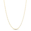 Thumbnail Image 0 of 1.5mm Paper Clip Chain Necklace in Solid 10K Gold - 18"